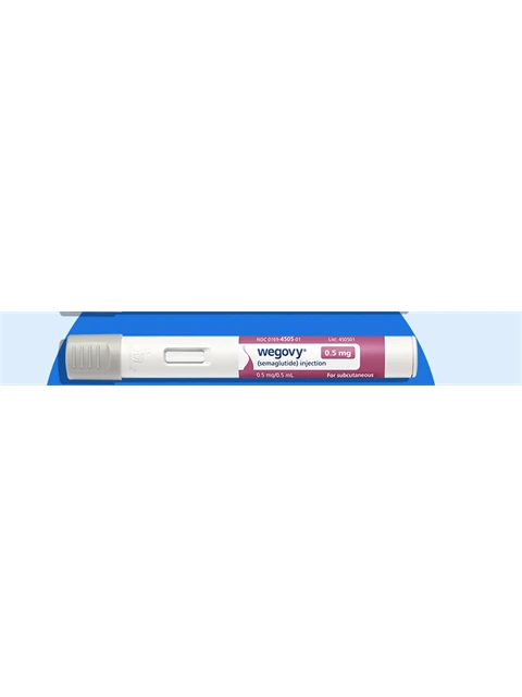 Wegovy 0.5mg pen packaging