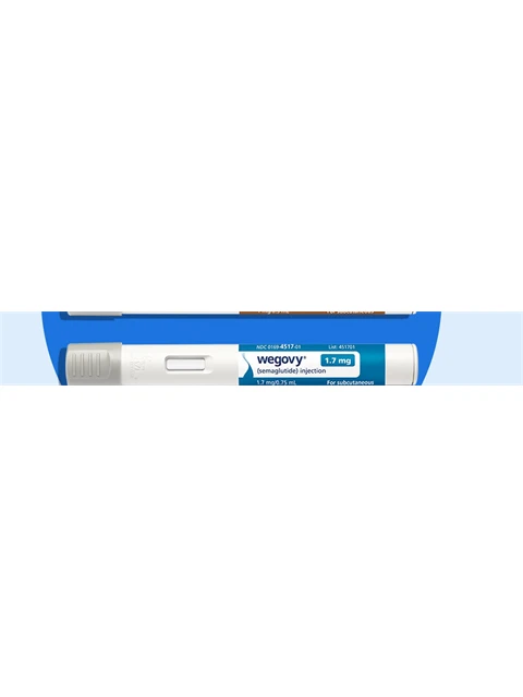 Wegovy 1.7mg pen packaging